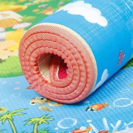 سجادة اطفال عالوجهين برسومات جميلة